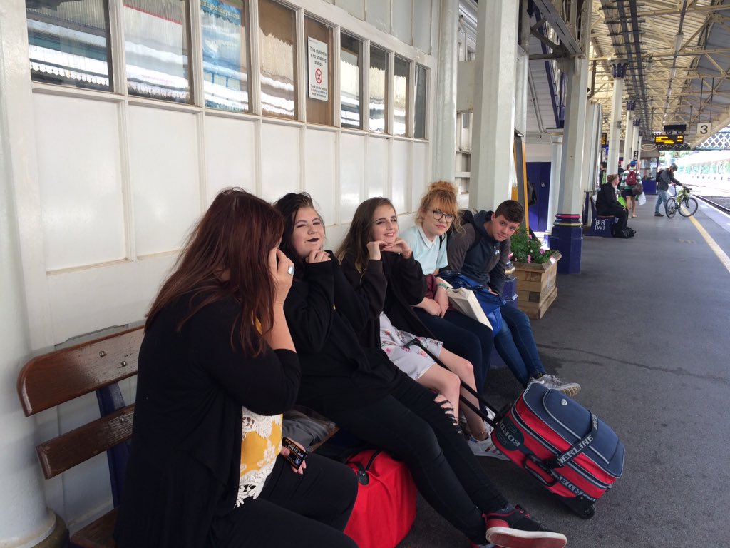 TorbayYoung's tweet photo. Almost home.....one more train! Had a great weekend at #moneymattersyc Thank you to you all who organised &amp; delivered it for us https://t.co/BsqTcrB64Q