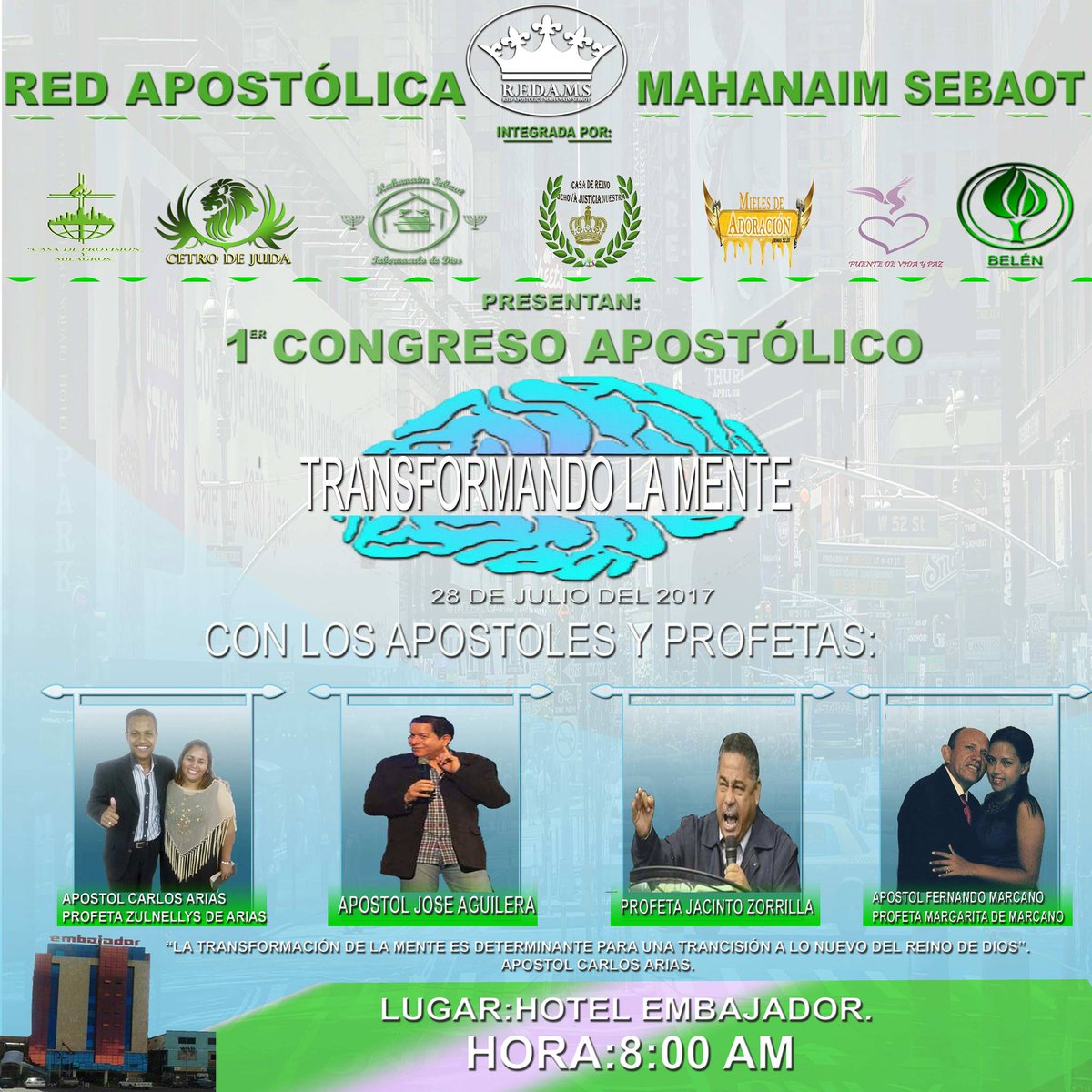 SebaotMahanaim's tweet photo. ¡Ven con nosotros este 28 de Julio a ser transformado por Dios! https://t.co/oB2TqZxAVL