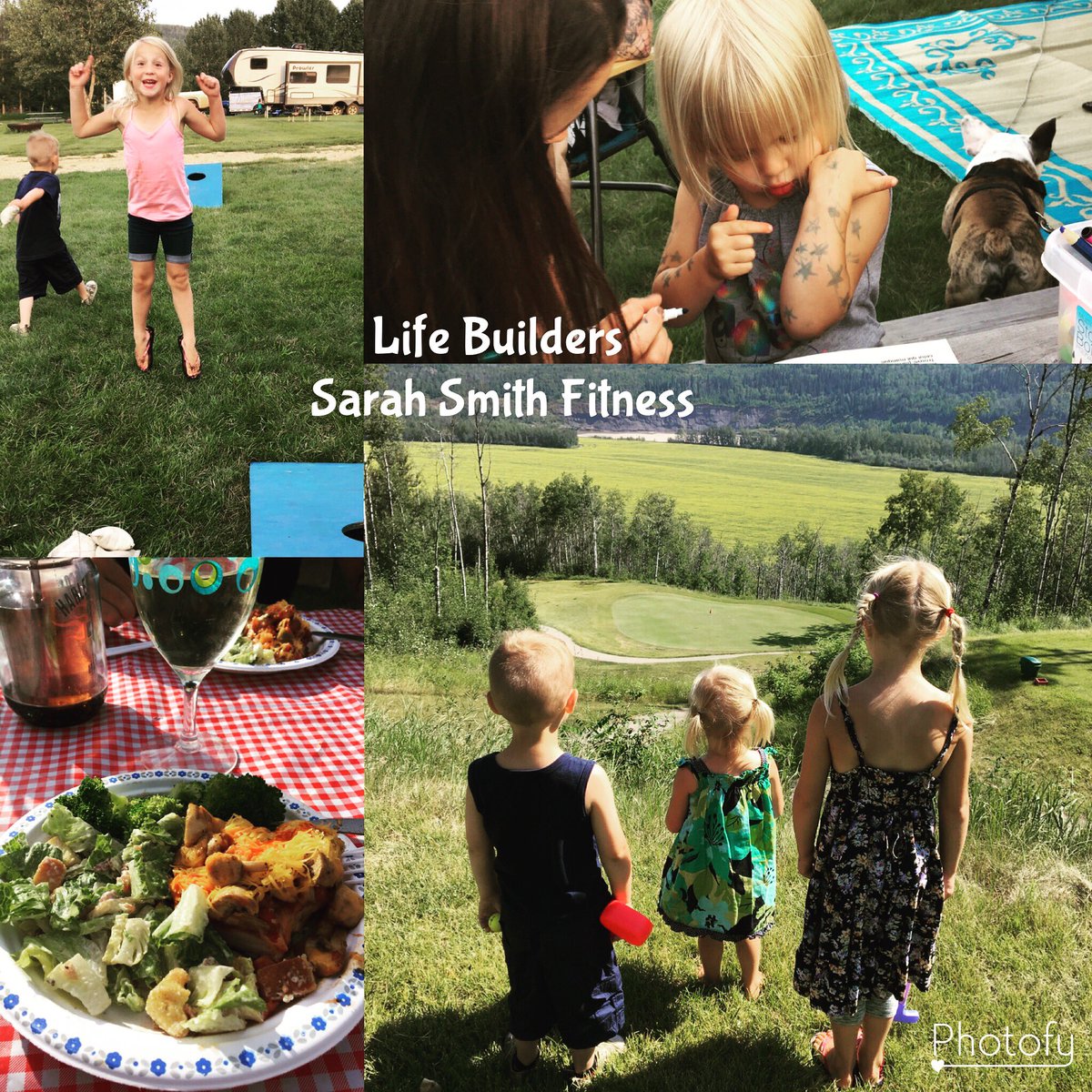 gogirlsmith's tweet photo. What an amazing weekend!! #goodfriends #family #goodfood #tattoos #golf #games #laughs #campfirelife https://t.co/ECu3HHrpIB
