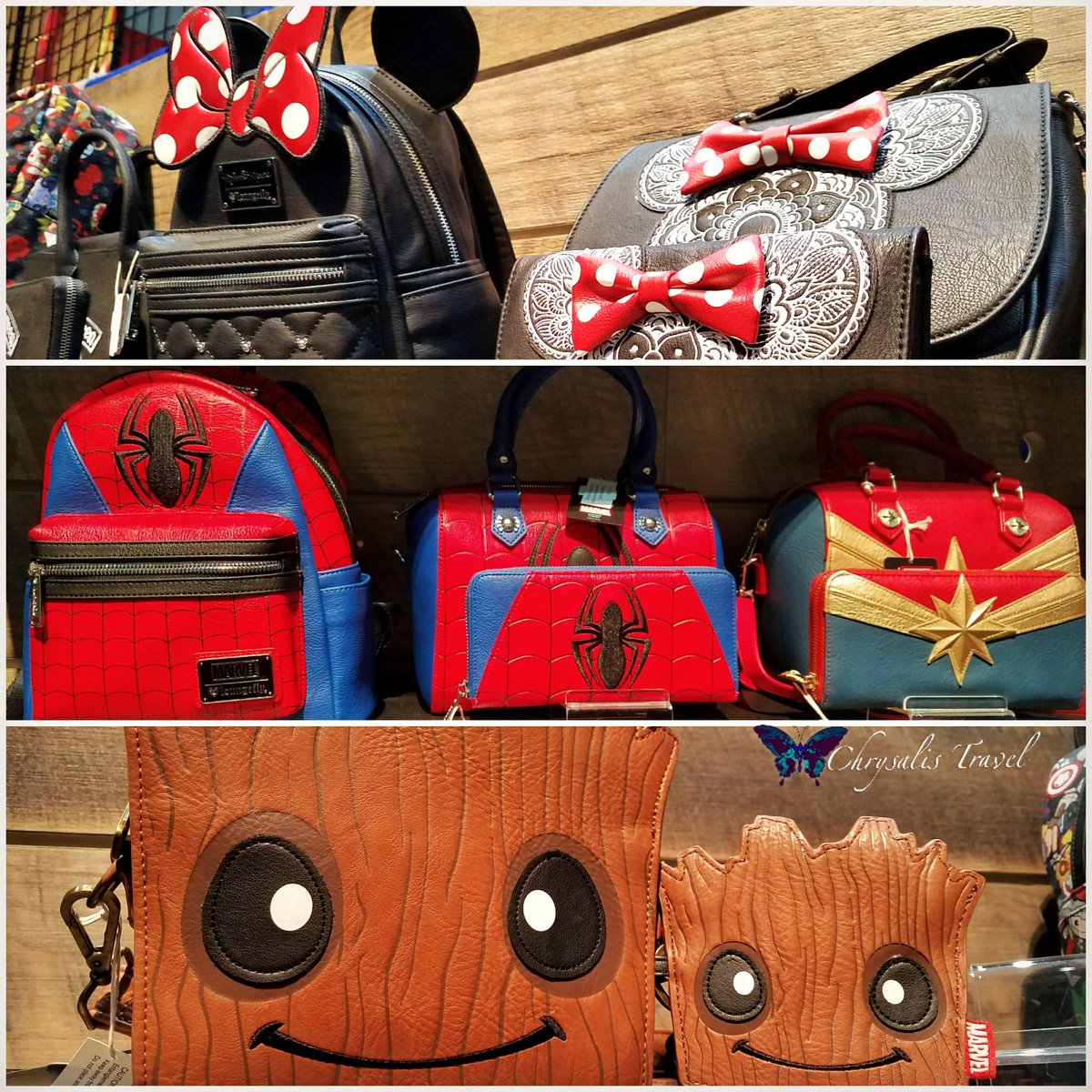 loungefly groot purse