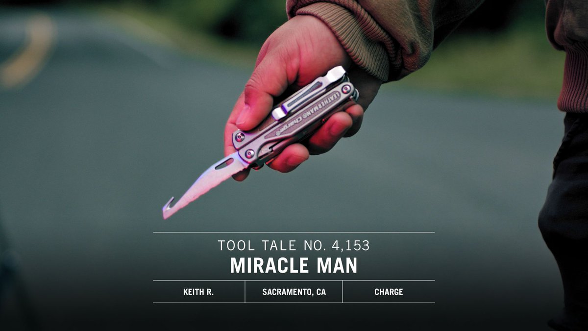 leathermannz's tweet photo. Our latest video about a man who took matters into his own hands when faced with an emergency. #ToolTale https://t.co/26gVBzdC8L uH69zs https://t.co/iapkFHe8jP