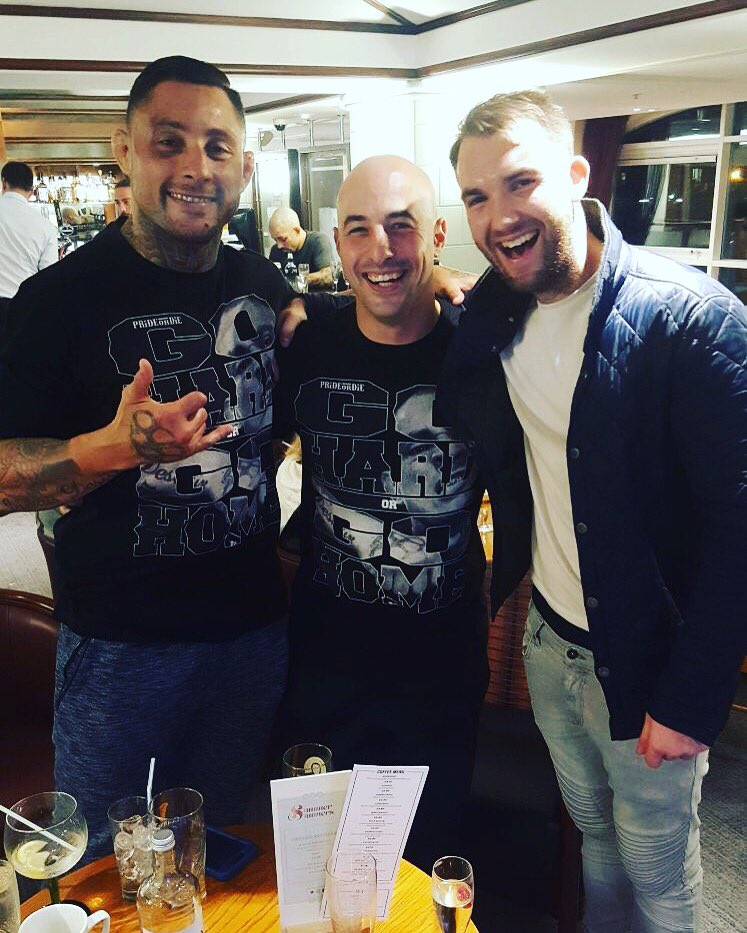 AdamHorner90's tweet photo. Absolute honour to share some drinks with @ThiagoSilva_MMA and John #MMA https://t.co/NwTz75BCp3