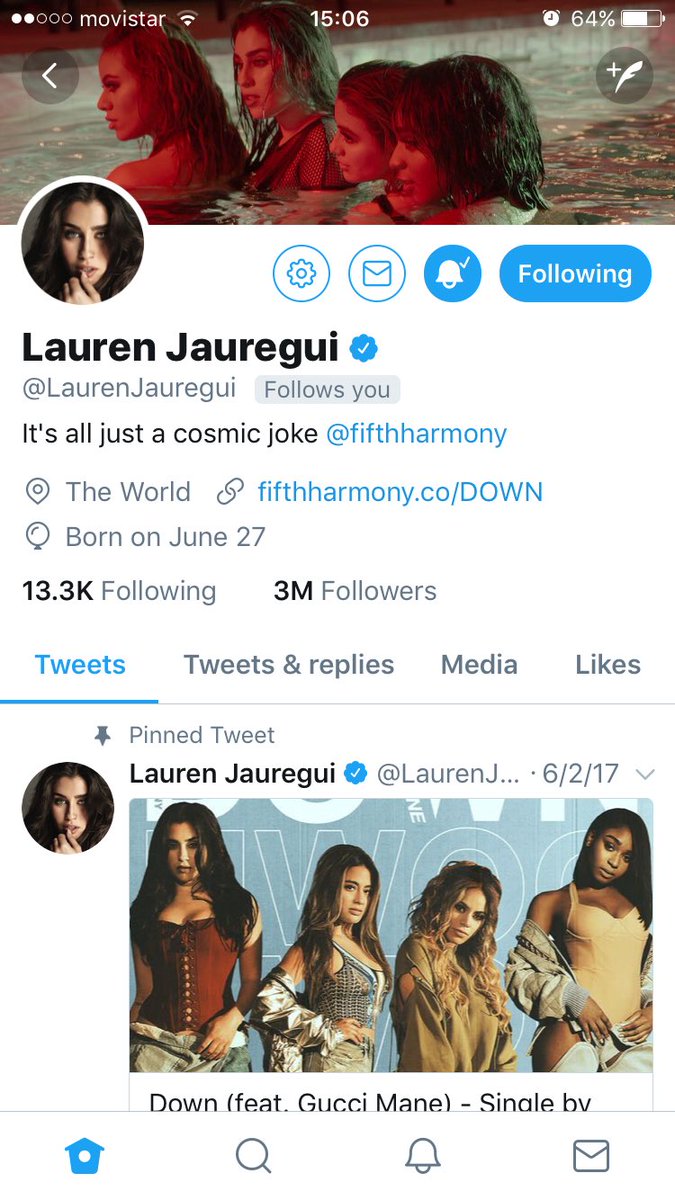LaurenMJChile's tweet photo. @LaurenJauregui Sigue a tu gente latina! a todos los que den RT a este tweet👌🏼 https://t.co/B5EreyfqOn