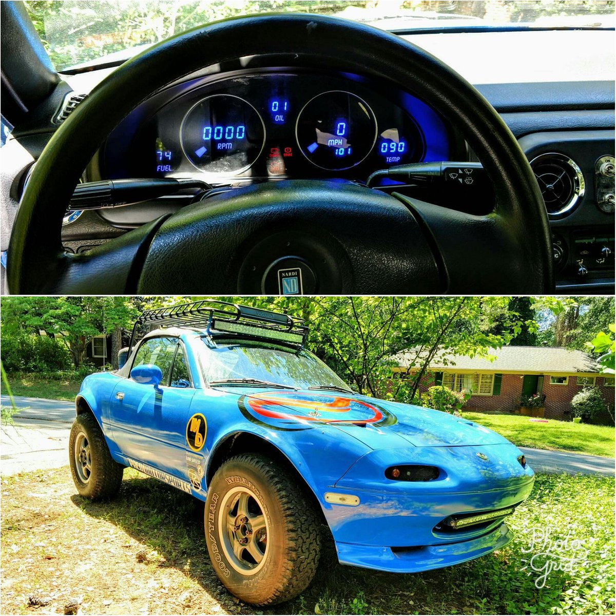 TopMiata's tweet photo. 🔵 @mx5digital #TopMiata #mx5digital / @pacomotorsports #ilmotorsport #offroadmiata https://t.co/B8gLOSVpul
