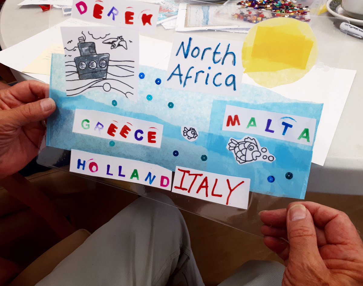 <a href="/AgeUKCanterbury/">Age UK Canterbury</a> <a href="/fay_blair/">Fay Blair</a> #postcardspreciousplaces lovely this week! 29 July 3017 next tea, crafts, poetry, older people &amp; family welcome!
