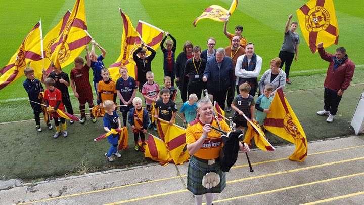 MFCTrust's tweet photo. ⚽️💷PIPEATHON| Some fantastic photos from @StuMcMillanSNP visit on Friday. Raising money for worth causes on his #Pipeathon2017 https://t.co/hIBONoRbsv