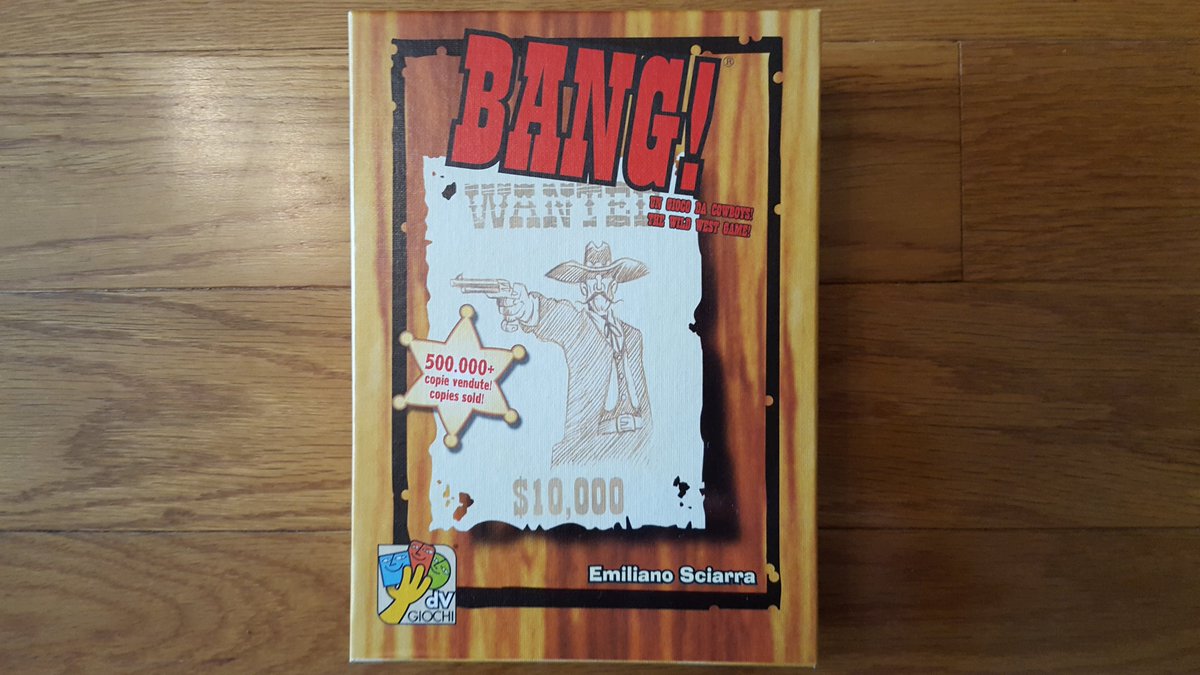 BunnyGamerBlog's tweet photo. BANG! - Card Game Review
https://t.co/KQGQujw2gq
#BunnyGamer #CardGame #WildWest #4Player #5Player #6Player #7Player https://t.co/dzB7IjH6zu