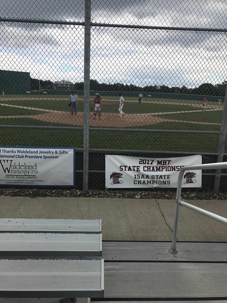 mbt15aa's tweet photo. The championship game has begun. Good luck to both Lake Elmo and Eden Prairie. https://t.co/PPs0pYvH7V