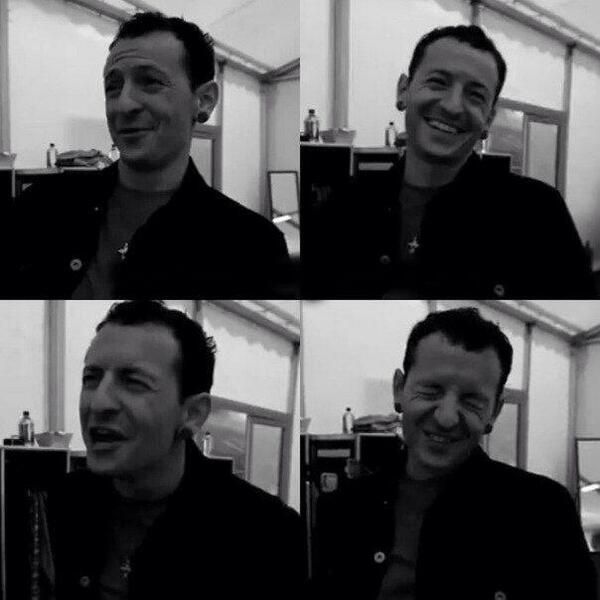 trappedtitled's tweet photo. look at this smiling angel 
#RIPChester https://t.co/RHnBh0ehqb