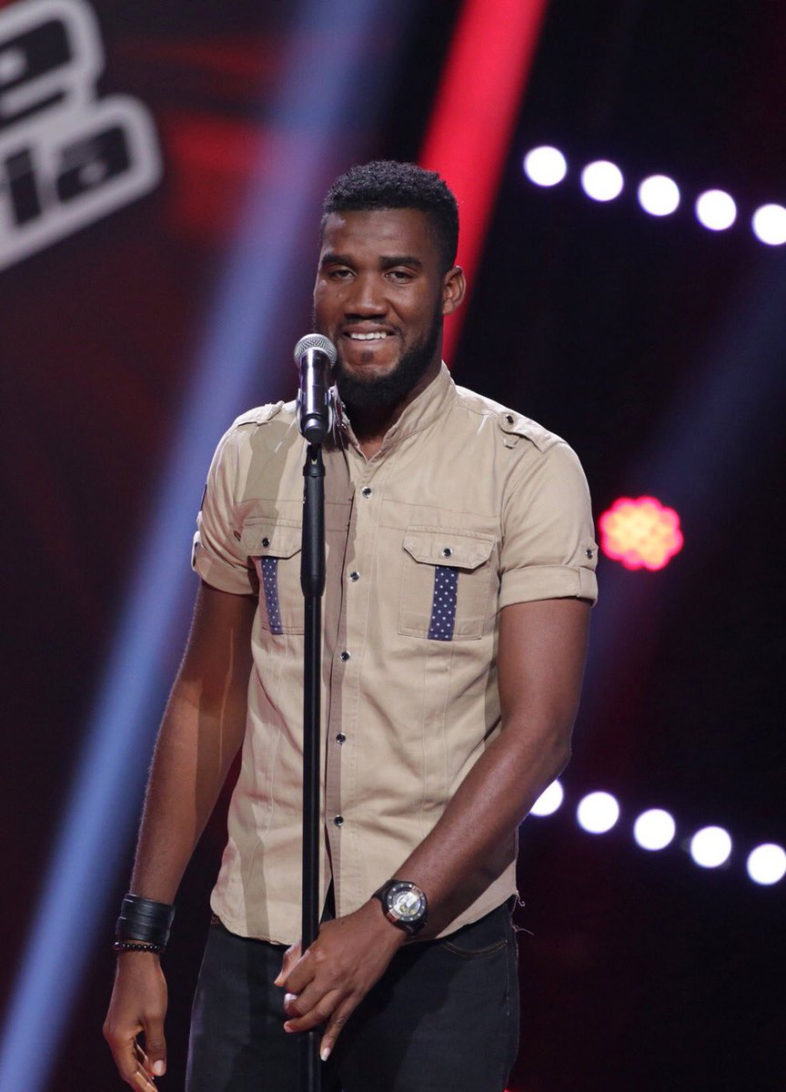 CocaCola_NG's tweet photo. Singing like he's singing for his fiancé is Jesse Onibiyo, let's hope these coaches hear the love in his voice and turn for him https://t.co/cXGl789lck