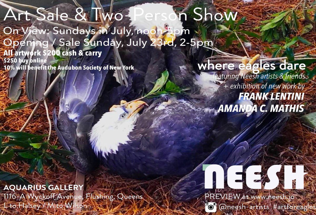 Neesh_Art's tweet photo. Art Sale thru July 30th
NYC artists for https://t.co/AgWnztK64h
#emilynoellelambert #alexpaik #robinkang #contemporaryart @artsinbushwick https://t.co/ZxZSlL52Ry