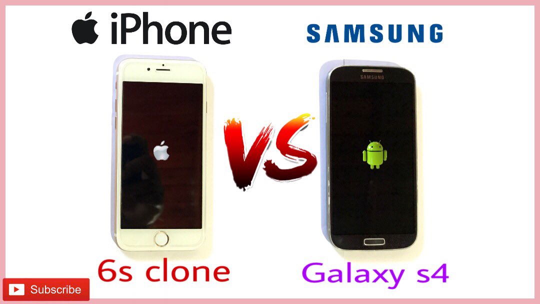 Ashan_GT's tweet photo. SPEED TEST !! iPhone 6s clone vs Samsung Galaxy s4 (Android os vs Moded Android os) #iphoneclone Youtube Link : https://t.co/KzgKPFtrCE https://t.co/KmthlS1sCx