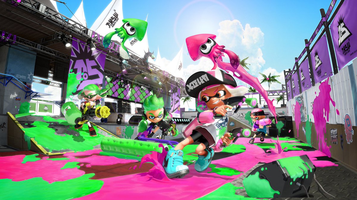 QuickFixGaming_'s tweet photo. Review: Splatoon 2 http:review-splatoon-2-447595.phtml https://t.co/brM9EwdXin