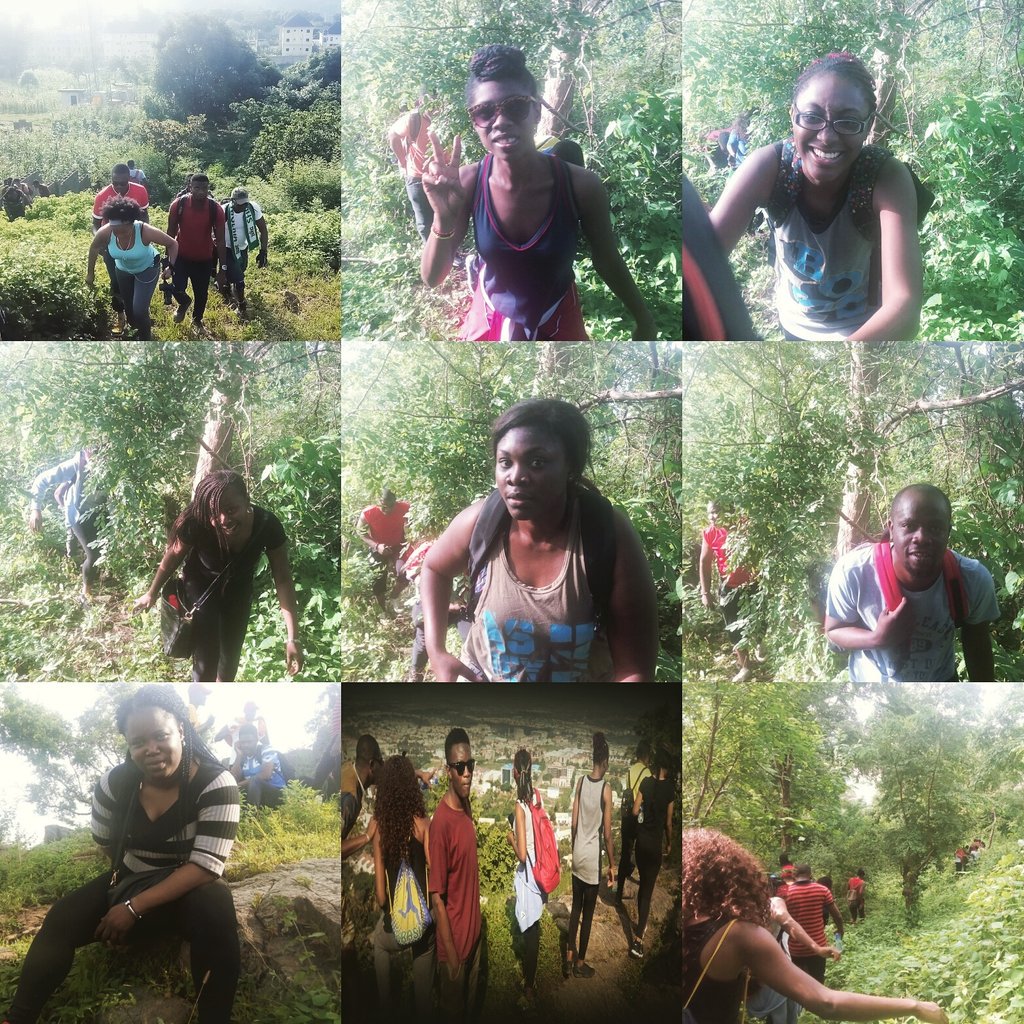tlfchatterhouse's tweet photo. We #hike, we #livethelife, we have #fun seeking new #adventures! #nature #hiking #abuja #abujaevents #fitfam #fitnaija #TLFChatterHouse https://t.co/g7v0YExbV2