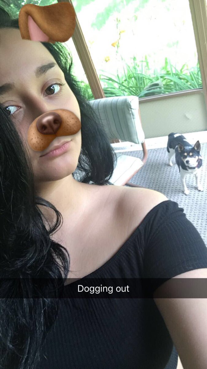Kattbugz's tweet photo. If these selfies don't tell you how much I love my dog idk what will. 🐶💕 https://t.co/8Q2IAcynYx