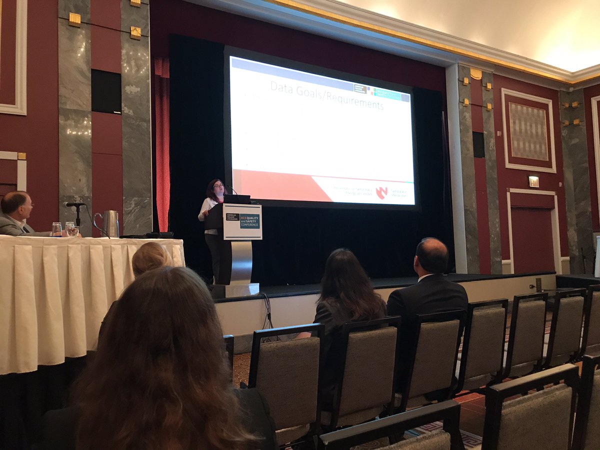StJoeSurgery's tweet photo. Go Cori McBride... A close ally of our program from Univ of Nebraska. #ACSQSC https://t.co/gBONP0iWGY