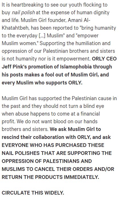 uberfeminist's tweet photo. it is funny how people go out of their way to boycott Israel only to find out that #HalalPaint partnership was with pro-Israel folks ๐ https://t.co/mdkuz2Udbw