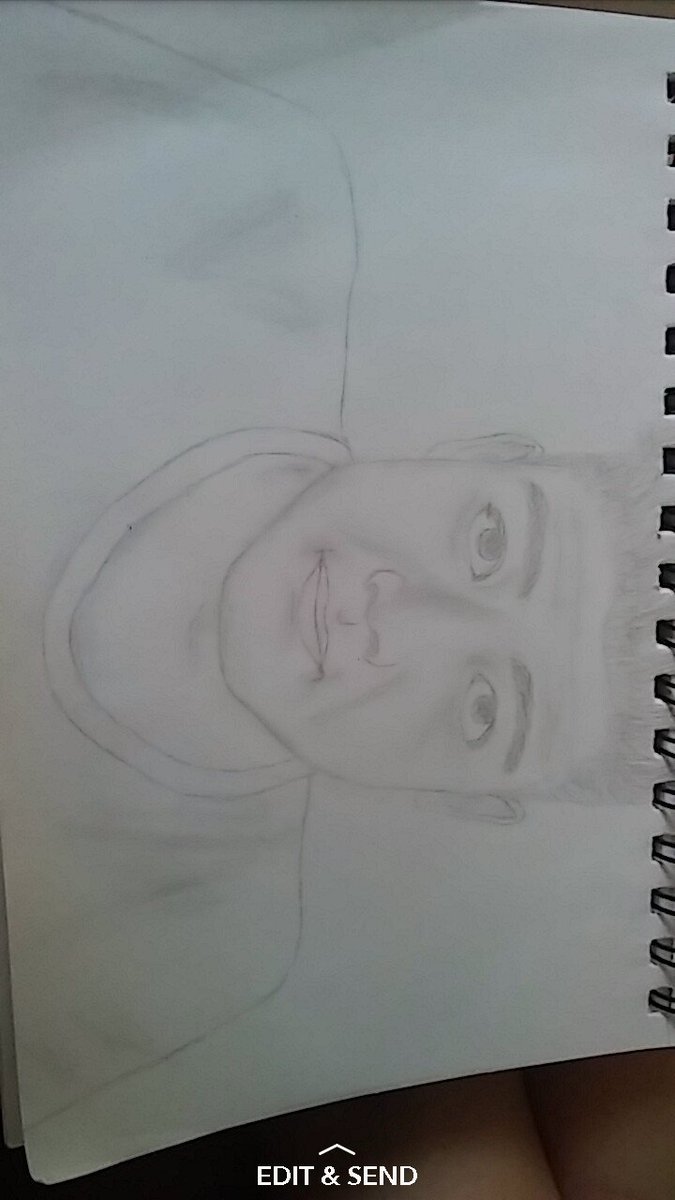 josingXD's tweet photo. @TrueLeoVeo I finished the drawing. Here it is not colored and in different filters. Sorry it doesn't really look like you whoops https://t.co/b0Ejz9gplA