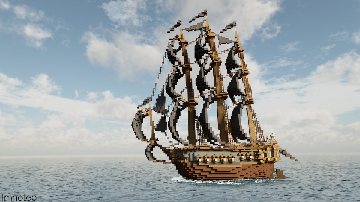 clavrax's tweet image. I recently built a new ship for a big upcoming project which I´ve built on the  @SoundofBlocks server. 🧐

Render: @Imhotep05 &amp;amp; @ahlucaa