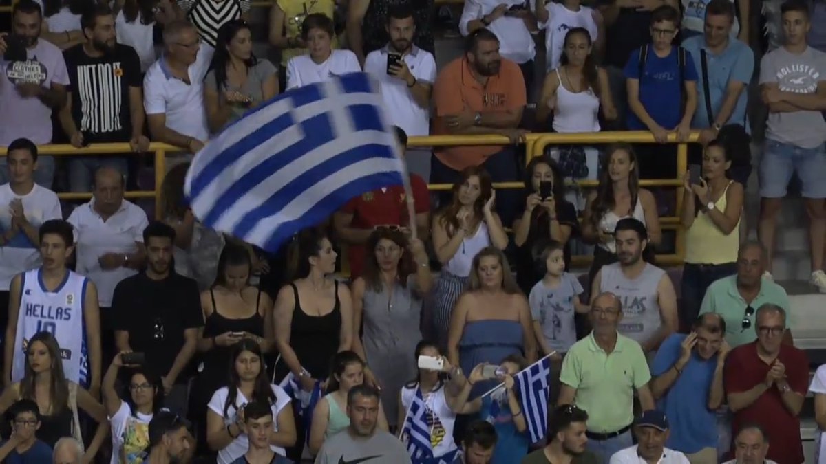 Vkikilias's tweet photo. Νάτοι οι Πρώτοι σε όλη την Ευρώπη! Μπράβο ρε Μάγκες!
Περηφάνια &amp; συγκίνηση για την  Εθνική Νέων Ανδρών! #FIBAU20Europe #hellasbc https://t.co/mSNetDV5Id