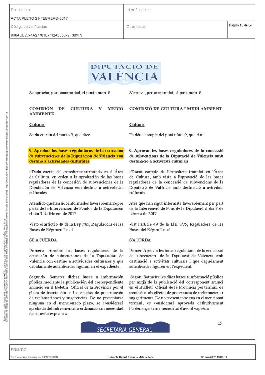 AccioNV's tweet photo. @PLValencianista @LoRatPenat1878 Informem q @carmencontelles @GrupoPPDival @ppcv RECOLZAREN les bases catalanistes d'eixa convocatoria.Una atra cosa es que vullgau AMAGAR-HO https://t.co/BtQ403kTQM
