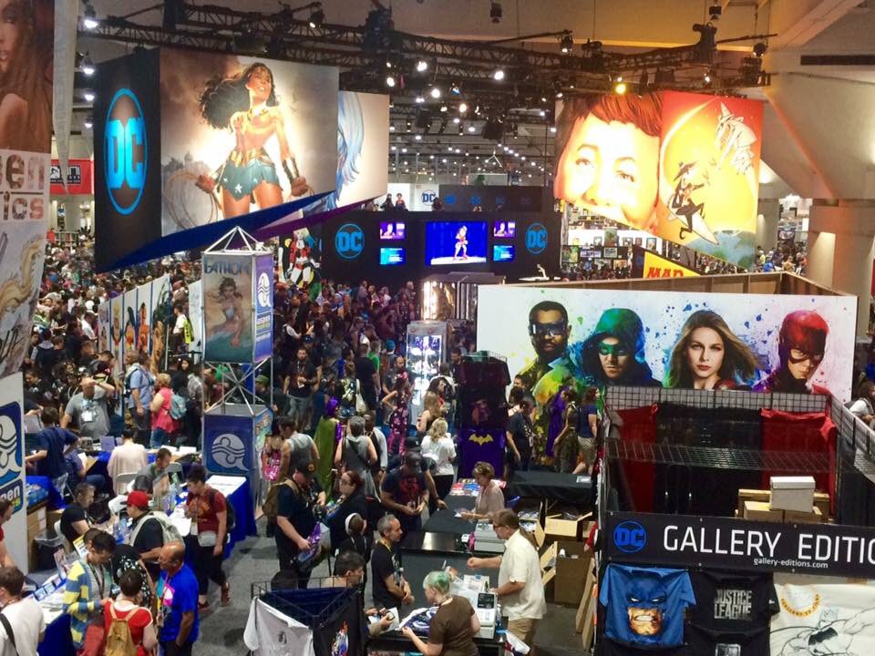 View from the booth  #SDCC2017
#JusticeLeagueMovie #GalGadot #BenAffleck