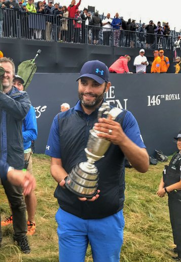 LinksNation's tweet photo. "Champion Caddie of the Year" #Greller .@TheOpen https://t.co/3zvyLa2KFs