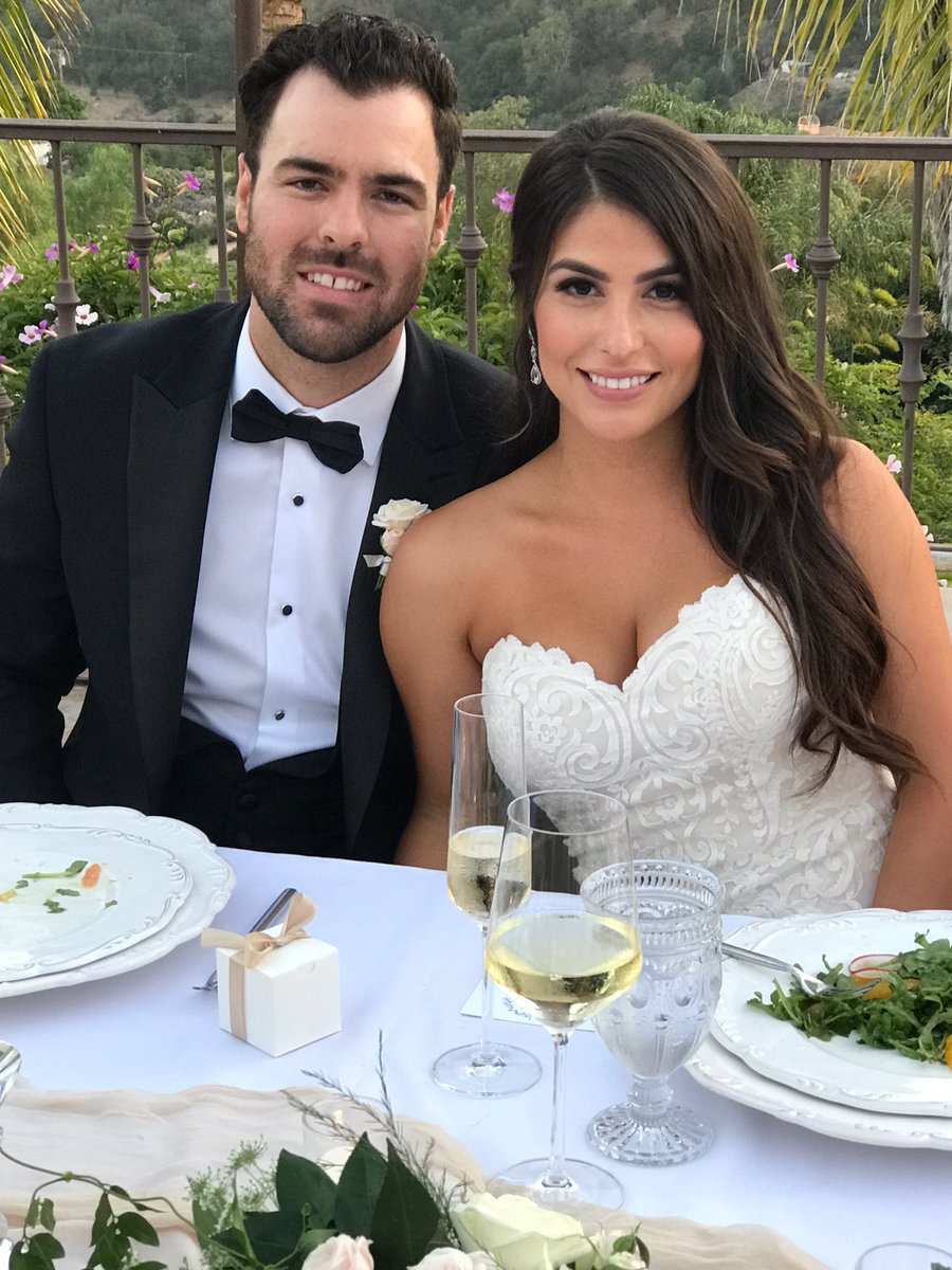 JRouby's tweet photo. It was the most amazing day spent with the most beautiful bride. I'm so proud to call you my wife. I love you!!! https://t.co/RtHgEPireA