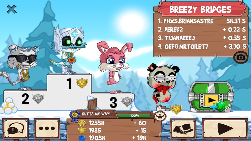 Briansastre's tweet photo. All those guys just got washed #funrun2 #Derek2 #TijanaeeeJ #MrToilet7 https://t.co/46tb3st6pp