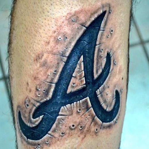MLB Tattoo Atlanta on X: "#Atlanta #Braves #Tattoo done at #AllOrNothingTattoo @AONtattoo however it's not on a player, it's on a fan! #BravesTattoos are always fun! https://t.co/L8vP6jrTbB" / X
