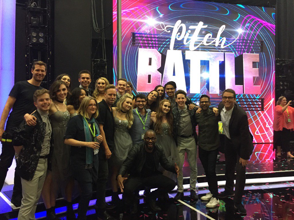 Team <a href="/tringpark16/">Tring Park 16</a>! <a href="/MarkDelisser/">Mark De-Lisser</a> <a href="/dekesharon/">Dᴇᴋᴇ Sʜᴀʀᴏɴ</a> <a href="/BBCPitchBattle/">Pitch Battle</a>