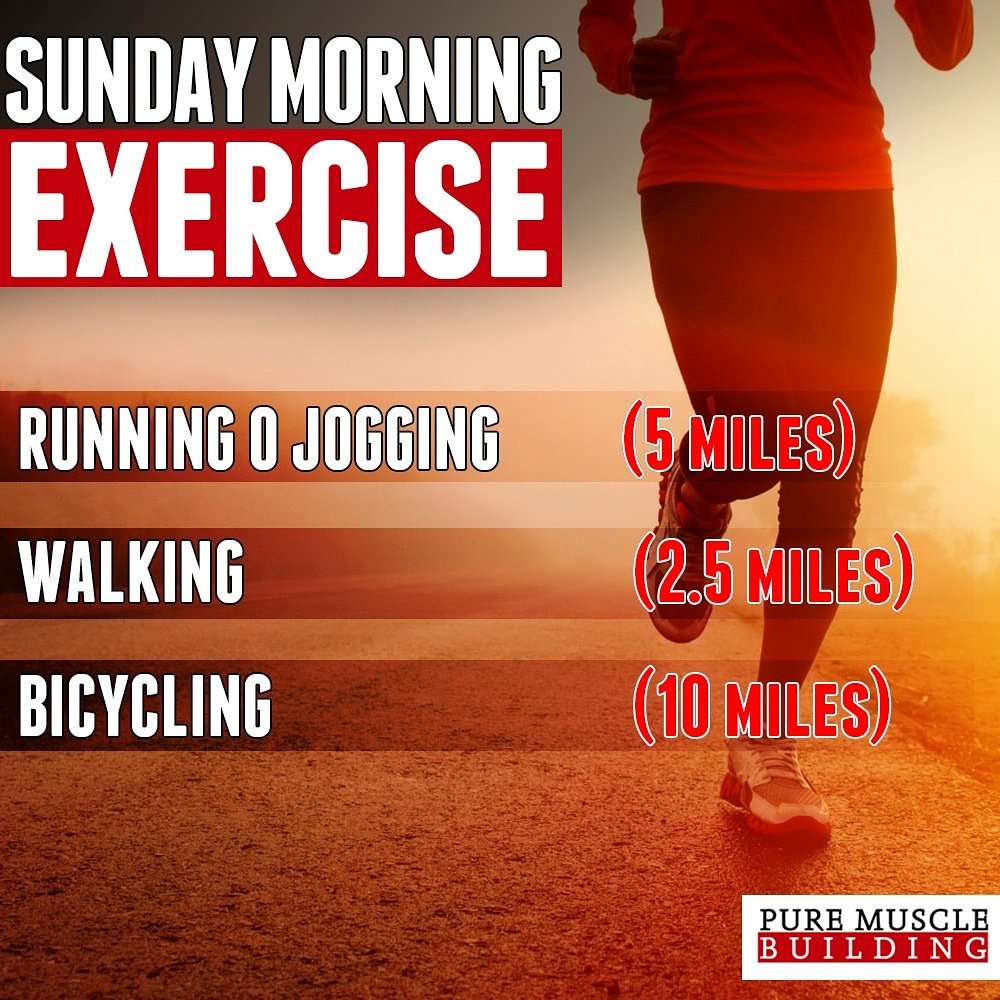Follow us for you to get everyday routines! 
#HappySunday #WorkOuts #Gym ☀