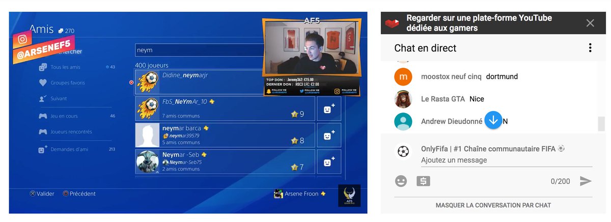 0nlyFifa's tweet photo. [#LIVE] 🎥 Suivez le live Youtube de @ArseneF5 😉
→ https://t.co/tdfy9a1zgL ✅ https://t.co/M9eJhfjoUs