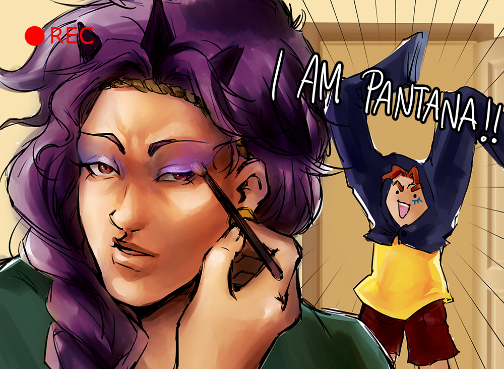 Modern AU in which Kars has a beauty channel but the family makes recording...