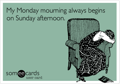 LBWitty's tweet photo. Well, well Monday mourning, we meet again. #sunday #sundayscaries https://t.co/l3zASMSgD0