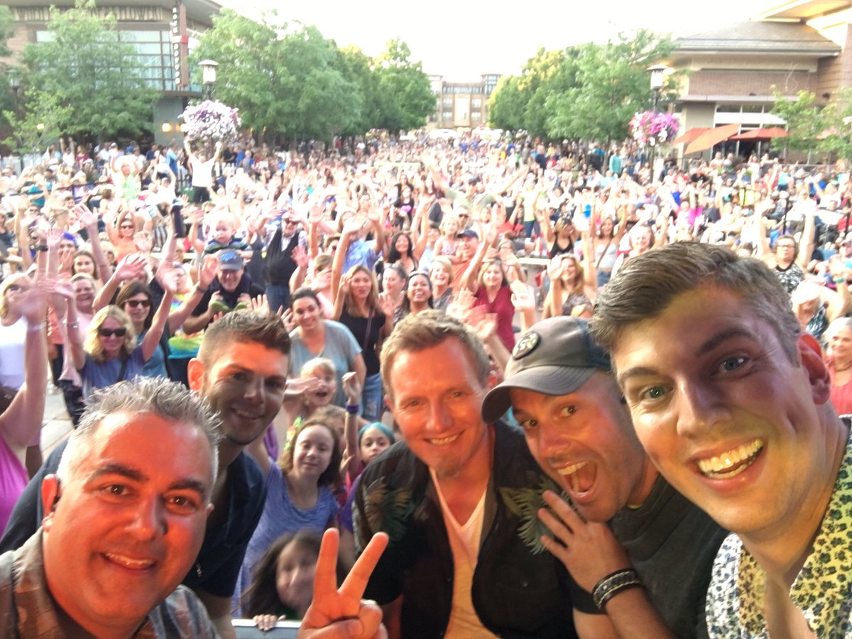 FaceVocalBand's tweet photo. Show at Orchard last night was cray-cray! Good practice for #FaceatRedRocks! #redrocks https://t.co/4bLRQMPQiL