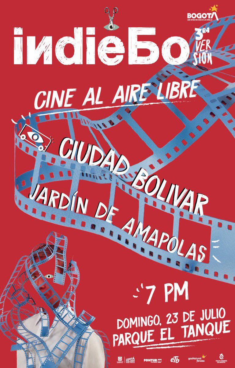 CulturaenBta's tweet photo. En el cierre de IndieBo, el CineBus llega a Ciudad Bolivar @ALCBolivar, con cine al aire libre, presentando:Jardín de Amapolas. ¡No faltes! https://t.co/fC6gN0EkGo