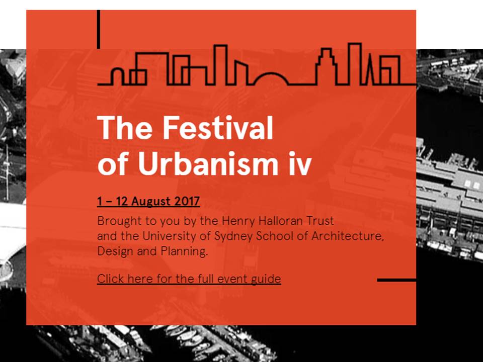 greatercitiesco's tweet photo. #Sydney's Festival of Urbanism starts next week. Some fabulous events.  Check it out https://t.co/6N7i2BMp12 https://t.co/pkTZ0KQECO