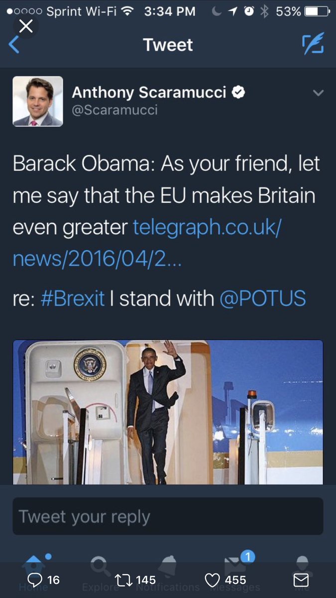 Glenn Thrush (@glennthrush) on Twitter photo Best archived Tweet ever Best archived Tweet ever