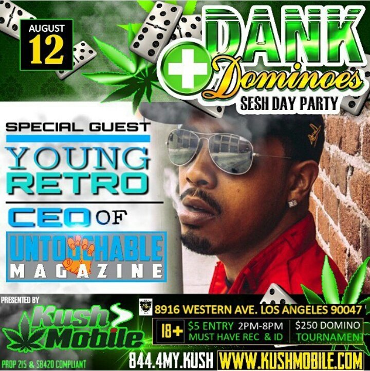 UntouchableMag's tweet photo. #UntouchableMagazine &amp; @KushMobile420 come out, joint up &amp; network https://t.co/shdbGmPdsm