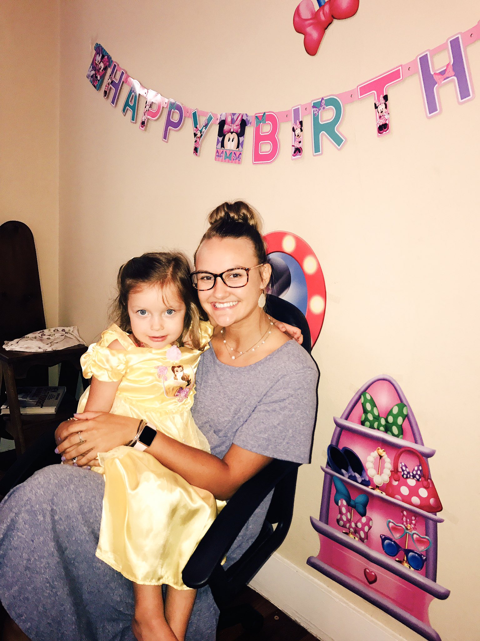 Happy 4th Birthday to Princess Belle herself 