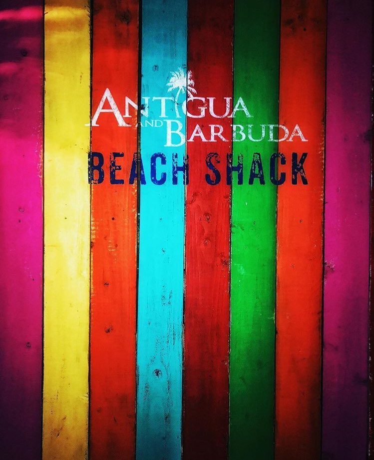 Wish this was my front door #antiguabeachskackas #colourful #365beaches #paradise #tourist #archerstreetcocktailbar