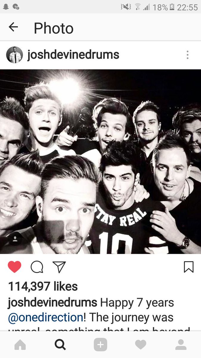 TeamNiallBe's tweet photo. IG || Josh Devine a posté cette photo avec Niall et les boys pour les #7YearsOfOneDirection https://t.co/kYNMQ5eObs