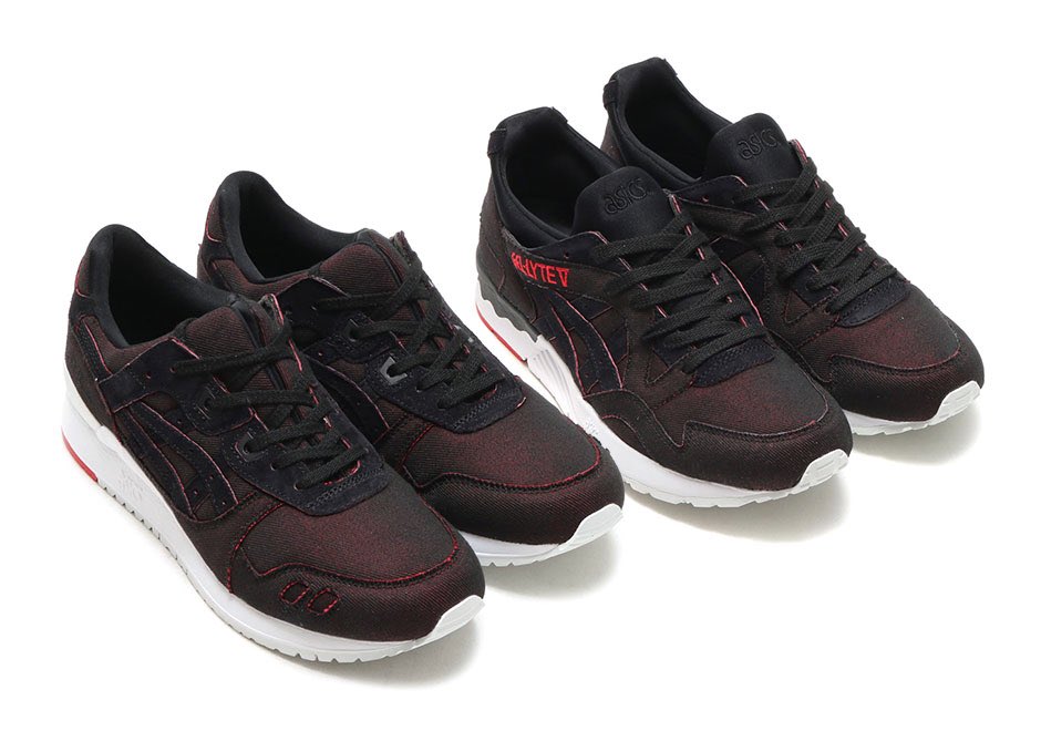 SoleHub's tweet photo. #ASICS applies premium denim to the upper of the Gel-Lyte III &amp; the Gel-Lyte V https://t.co/pqr8U1DMTc