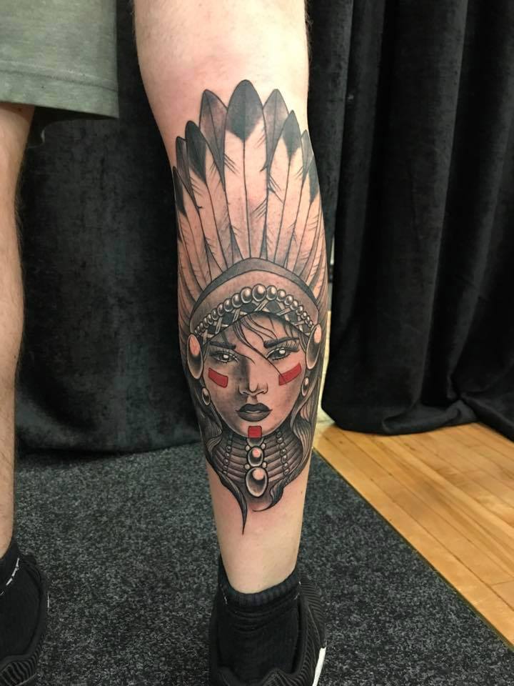 Native American woman
