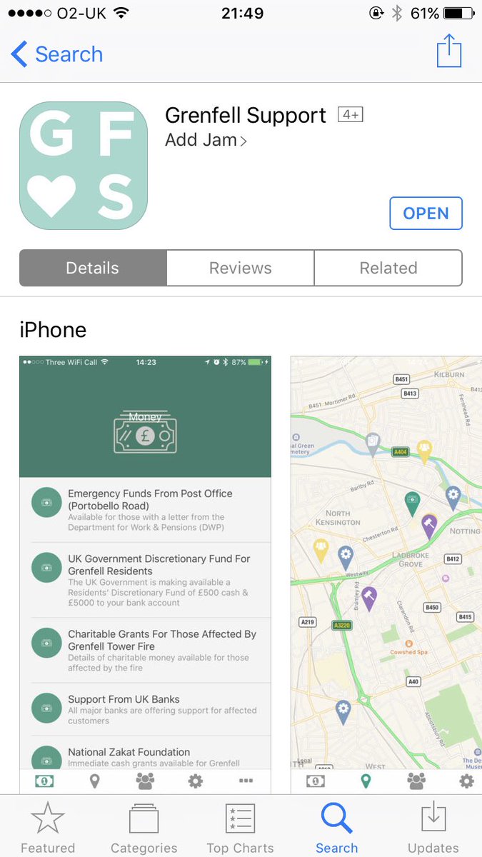 hereisthehelp's tweet image. Welcoming the new Grenfell Support app for everyone who wants information. This will be getting updated regularly. #grenfell #supportapp