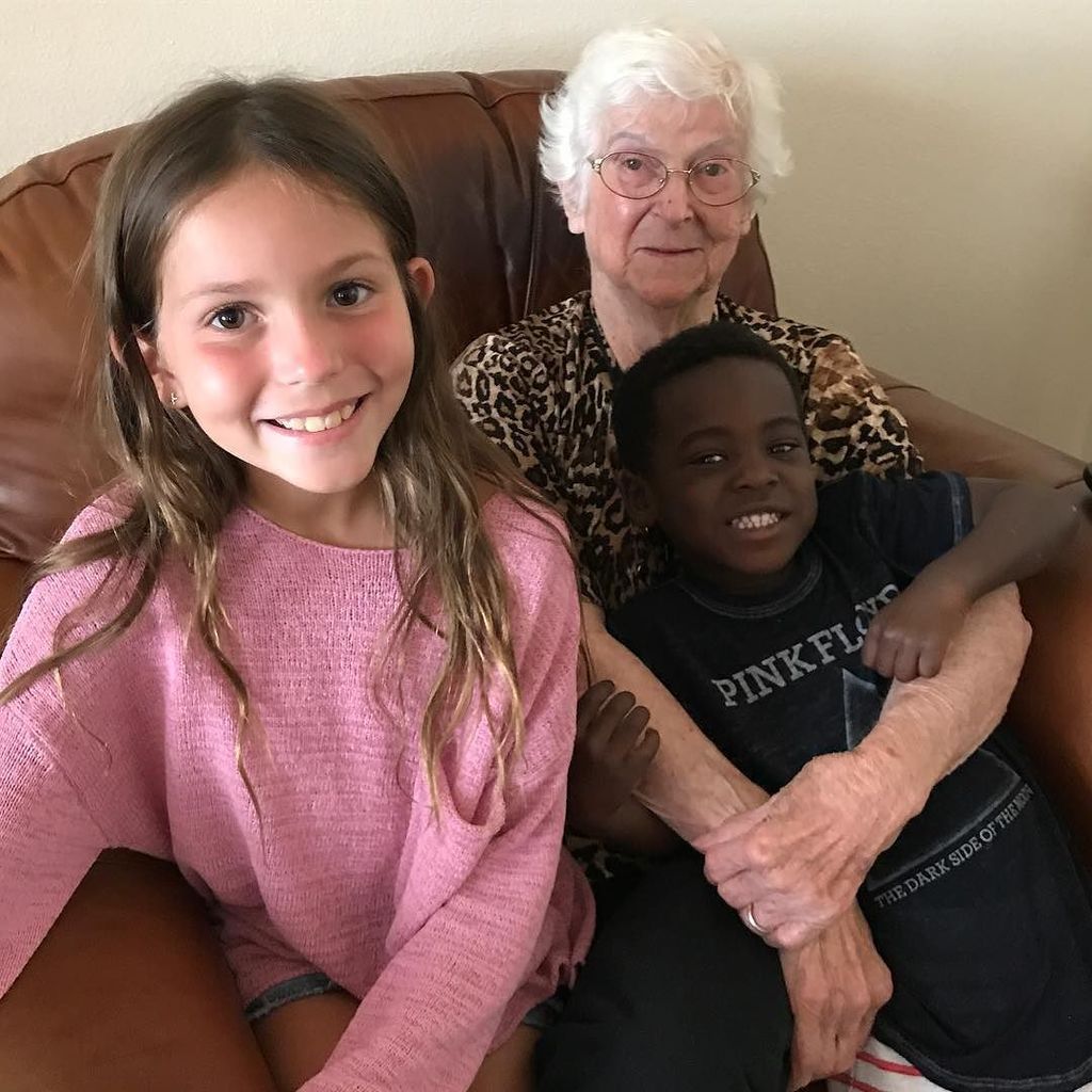 Hazel_and_Olive's tweet photo. My sweet grandma. Her and her mom (Hazel Olive) gave me a love for fashion and helping others from the time I could talk. ❤️ #everypurchase… https://t.co/vXrCmWLdOz