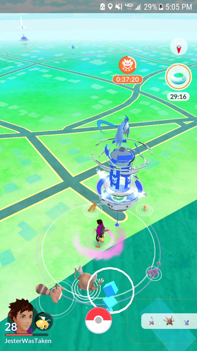 Jhopperpot's tweet photo. Forest road park scotch plains NJ GET OVER HERE!!  #PokemonGO #PokemonGOFest #pokemon #Raids #pokenonraids https://t.co/t2Ry0HWQaO
