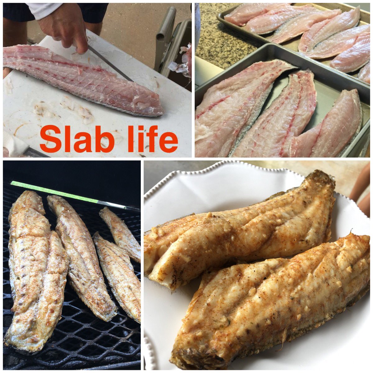 NorbNolty's tweet photo. Sunday on the bayou. #OnlyLouisiana #Grilling  #redfishonthehalfshell https://t.co/rHkNtsIx6P