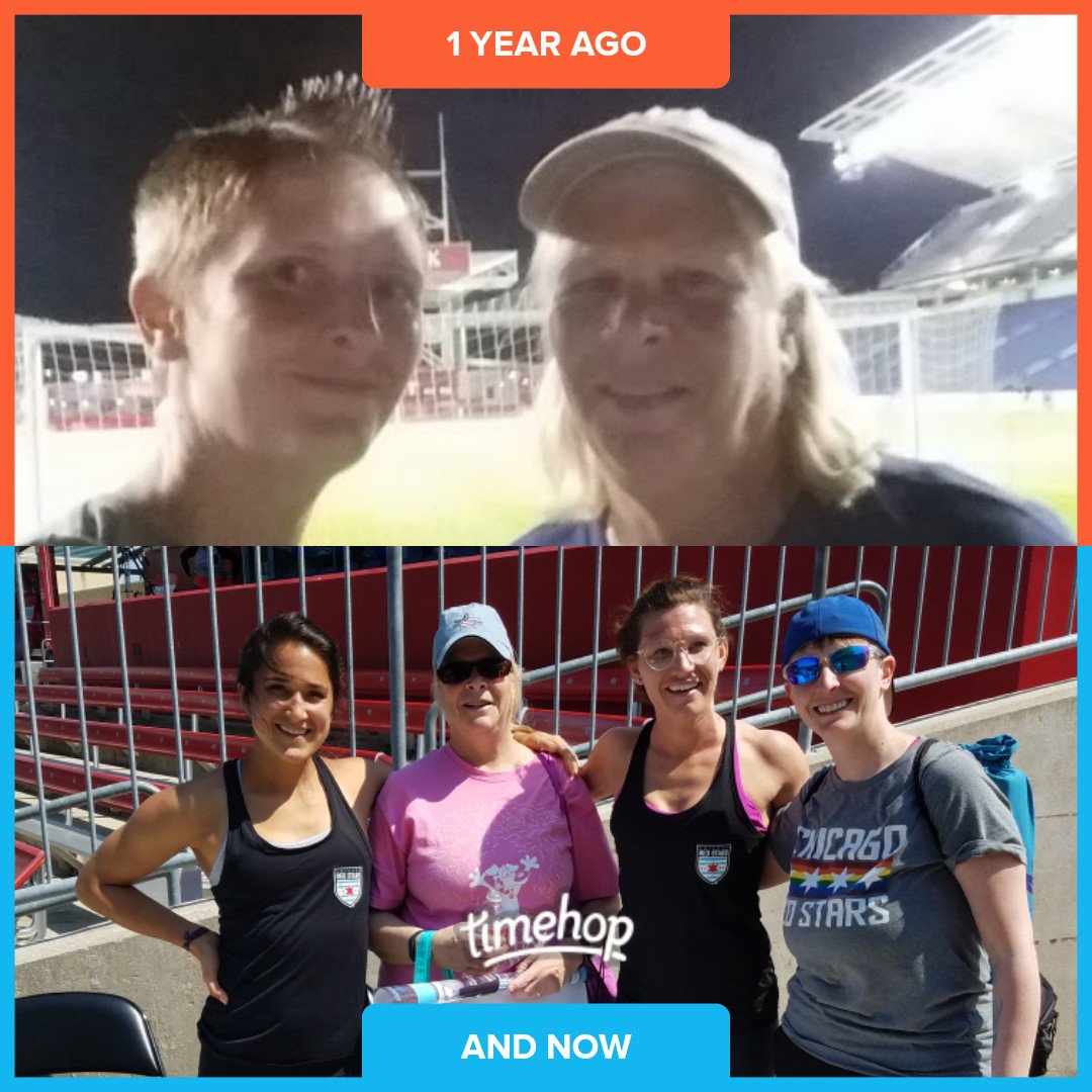 LindsayAllard16's tweet photo. Love when I can spend time with my mom at a @chicagoredstars game. Especially when we can hang @agilli16 and @Jenhoy2 #sheishooked #MKOT https://t.co/BzdV5s4f6s